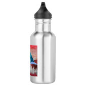 Silver Eagle Landschaft Edelstahlflasche (Rechts)
