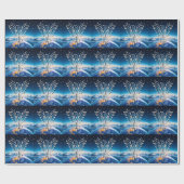 Silver Eagle Sunrise Geschenkpapier (Flach)