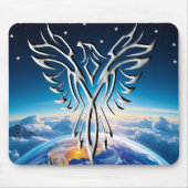 Silver Eagle Sunrise Mousepad (Vorne)