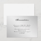 Silver Elegance Wedding Insert (Vorne/Hinten)