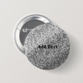Silver Elegante Blank Template Hinzufügen Button (Vorne & Hinten)