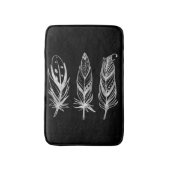 Silver eleganter, moderner Bademantel Badematte (Vorderseite Vertikal)