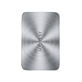 Silver eleganter, moderner Bademantel Badematte (Vorderseite Vertikal)