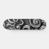 Silver Energy Wirbel Skateboard (Horizontal)