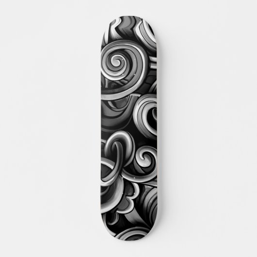 Silver Energy Wirbel Skateboard (Vorne)