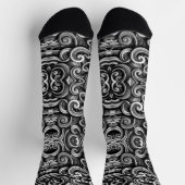 Silver Energy Wirbel Socken (Oben)