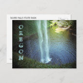 Silver Falls 1 Postkarte (Vorne/Hinten)