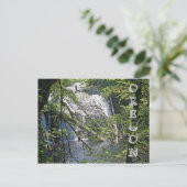 Silver Falls 4 Postkarte (Stehend Vorderseite)