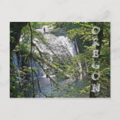 Silver Falls 4 Postkarte (Vorderseite)