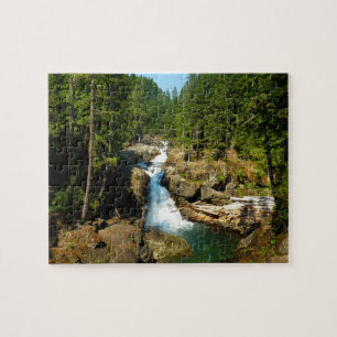 Silver Falls im Mount Rainier National Park Puzzle
