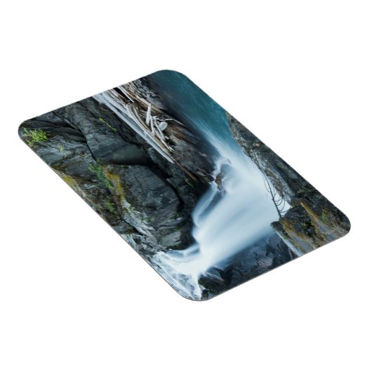 Silver Falls, Mount Rainier National Park Magnet (Rechte Seite)