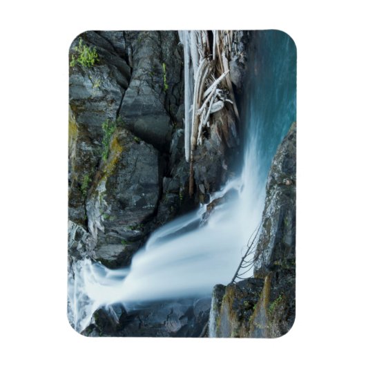 Silver Falls, Mount Rainier National Park Magnet (Vertikal)