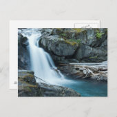 Silver Falls, Mount Rainier National Park Postkarte (Vorne/Hinten)