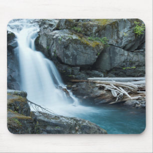 Silver Falls, Mount Rainier Nationalpark Mousepad
