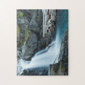 Silver Falls, Mount Rainier Nationalpark Puzzle (Vertikal)