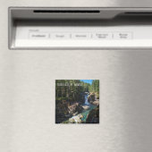 Silver Falls, Mt. Rainier Magnet (In Situ (Geschirrspüler))