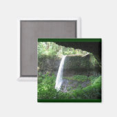 Silver Falls Park Magnet (Vorderseite/Rückseite)
