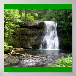 Silver Falls Park Poster