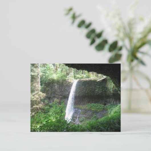 Silver Falls Park Postkarte (Stehend Vorderseite)