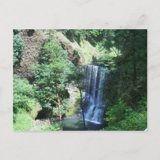 Silver Falls Staat Park Postcard Postkarte
