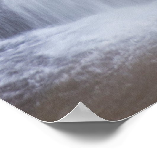 Silver Falls Willamette Valley Oregon Middle Falls Poster (Ecke)