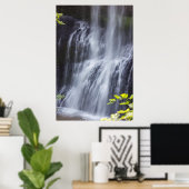Silver Falls Willamette Valley Oregon Middle Falls Poster (Heimbüro)