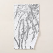 Silver Farn Badhandtuch Set (Handtuch)