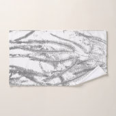 Silver Farn Badhandtuch Set (Handtuch)