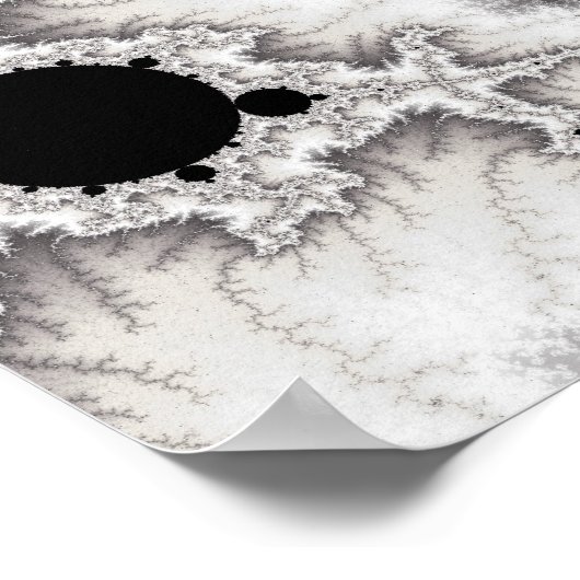 Silver Fault Line Poster (Ecke)