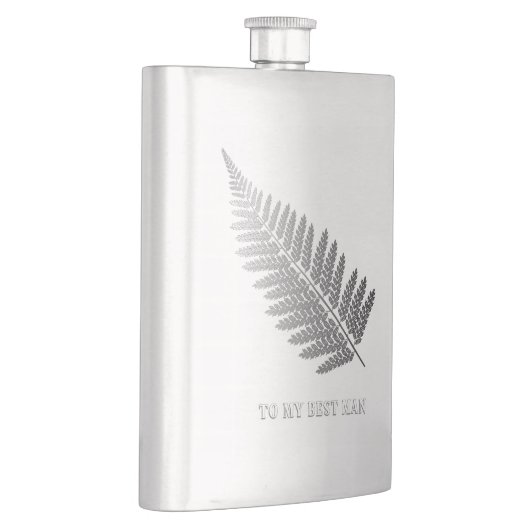 SIlver Fern Classic Flask Flachmann (Rechts)