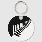 Silver Fern of New Zealand Schlüsselanhänger (Vorderseite)