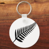 Silver Fern of New Zealand Schlüsselanhänger (Vorderseite)