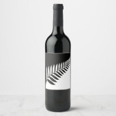 Silver Fern of New Zealand Weinetikett (Vorderseite)