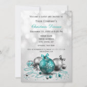 Silver Festivals Corporate Christmas Party Einladu Einladung (Vorderseite)