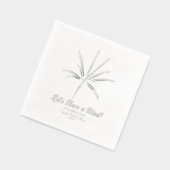 Silver Fireworks New Year's Eve Party Servietten Mit Folie (Links)