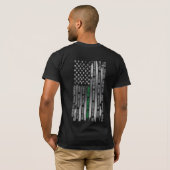 SILVER FLAG AFSC T-Shirt (Schwarz voll)