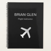 Silver Flight Flugzeug Silhouette grau Planer (Vorderseite)