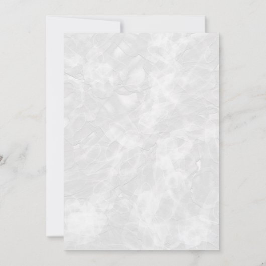 Silver Floral Berries Elegante Hochzeiten Einladun Einladung (Rückseite)