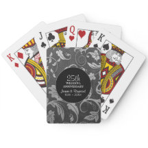 Silver Floral Elegance 25. Version 2 Jahrestag