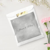 Silver Floral Lace Wedding Geschenktütchen (Versiegelt)