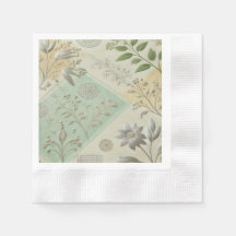 Silver Floral Motif Design