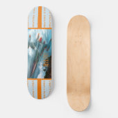 Silver Flyer Skateboard Deck 7 7/8" (Vorderseite)
