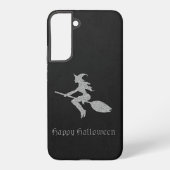 Silver Flying Hexe Halloween Samsung Galaxy Hülle (Rückseite)