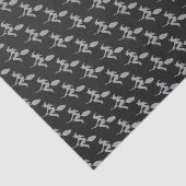 Silver Flying Hexe Halloween Seidenpapier (Ausschnitt)