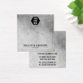 Silver Foil Add Your Logo Overing Display Card (Schreibtisch)