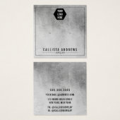 Silver Foil Add Your Logo Overing Display Card (Vorne & Hinten)