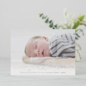 Silver Foil Foto Geburtstagskarte Folien Feiertagskarte (Stehend vorne)