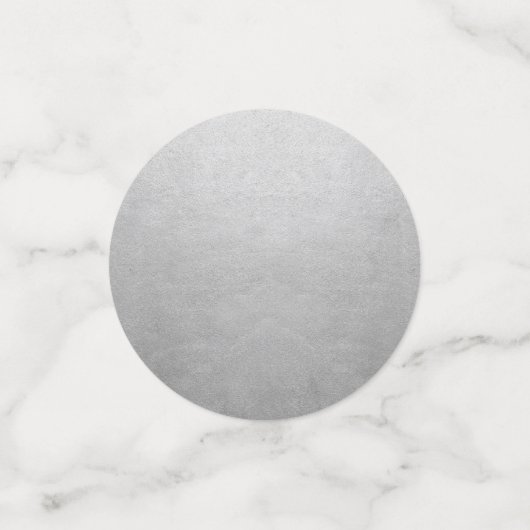 Silver Foil Look Custom Large Konfetti (Klein Vorderseite)