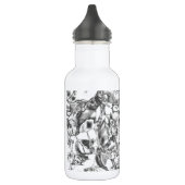 Silver Foil Modern Edelstahlflasche (Links)