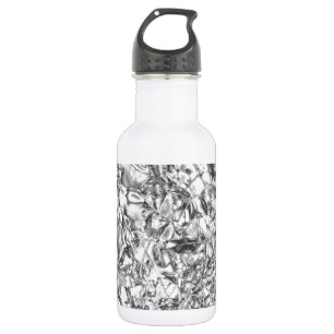 Silver Foil Modern Edelstahlflasche